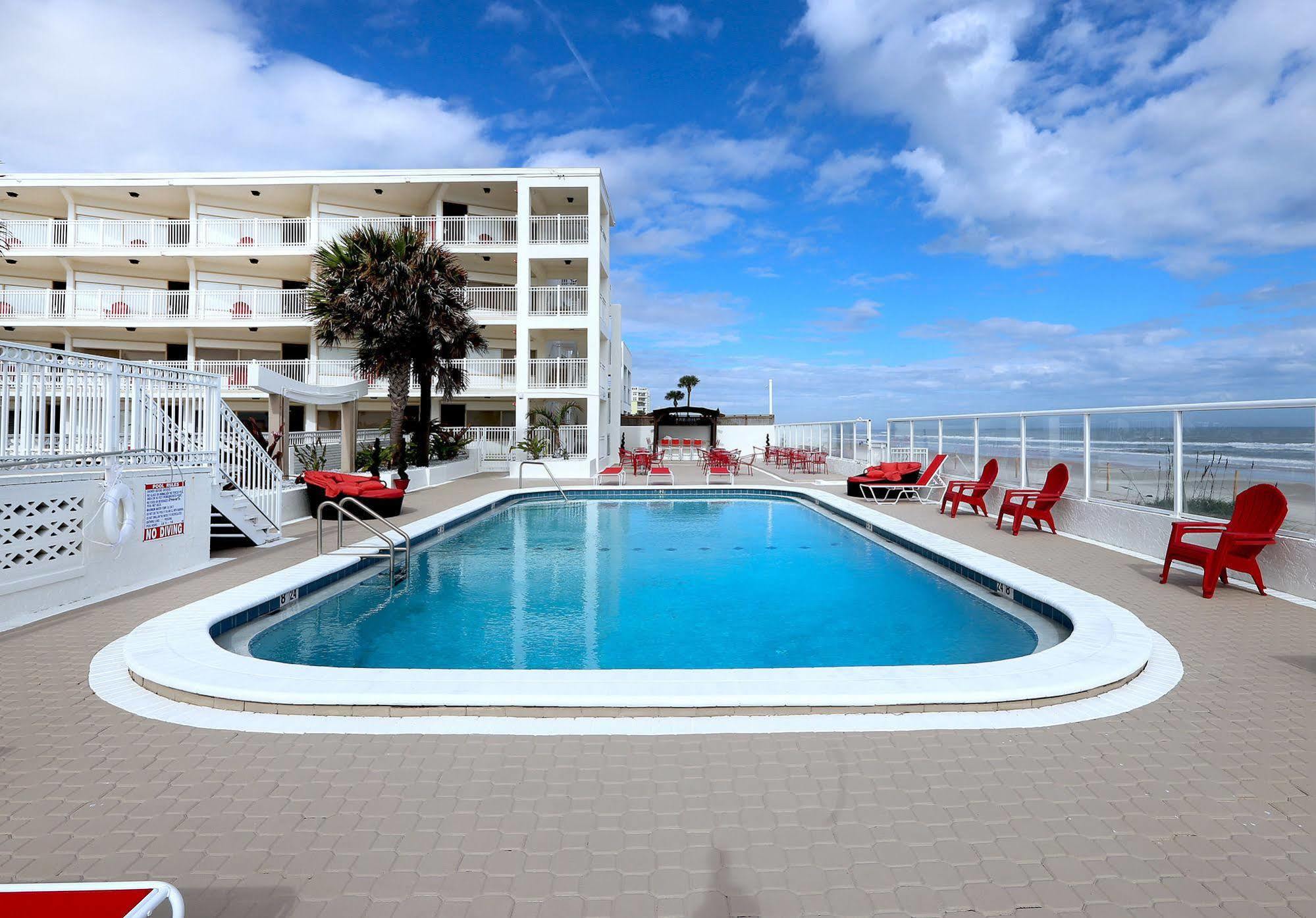 Chateau Mar Beach Resort Ormond Beach Exterior foto